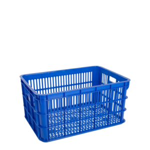 KERANJANG PLASTIK INDUSTRI SERBAGUNA 78 LITER GREEN LEAF 2296 L (LUBANG) UKURAN 617 x 422 x 302 mm: Solusi Penyimpanan Modern untuk Industri, Pergudangan, dan HORECA