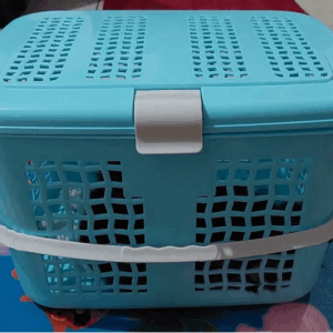 KERANJANG BAJU PLASTIK TUTUP TIPE MALVIN 1529 | BASKET PAKAIAN LAUNDRY