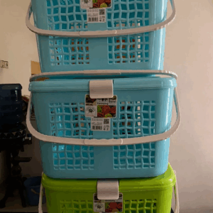 KERANJANG BAJU PLASTIK TUTUP TIPE MALVIN 1529 | BASKET PAKAIAN LAUNDRY | JUAL HARGA GROSIR | KIRIM KE SELURUH INDONESIA
