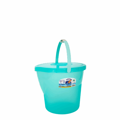 EMBER PLASTIK DENGAN TUTUP ULTIMA 16.5 LITER 0116