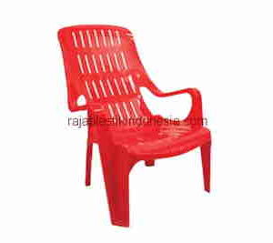 KURSI PLASTIK SANDARAN TIPE BRAZIL 1176 | HARGA BANGKU MURAH, WARNA MERAH