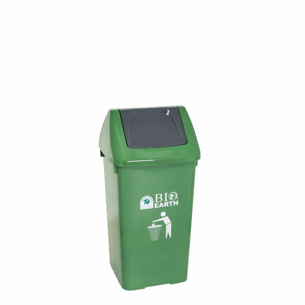 TEMPAT SAMPAH BIO DUSTBIN 40 Liter Tipe 2051 | Bak Tong Sampah Plastik Kecil Industri
