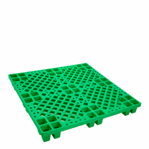 JUAL PALLET PLASTIK BARU GREEN LEAF 2605 UKURAN 120x120x14 CM: Pallet Plastik Heavy Duty Terbaik untuk Industri Modern & Logistik Skala Besar