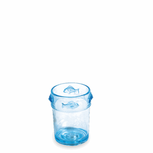 GELAS PLASTIK IKAN GOLDIE 300 ml 4532