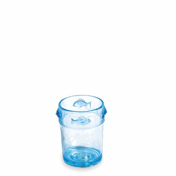 4532-_GOLDIE_730 GELAS PLASTIK IKAN GOLDIE 300 ml 4532