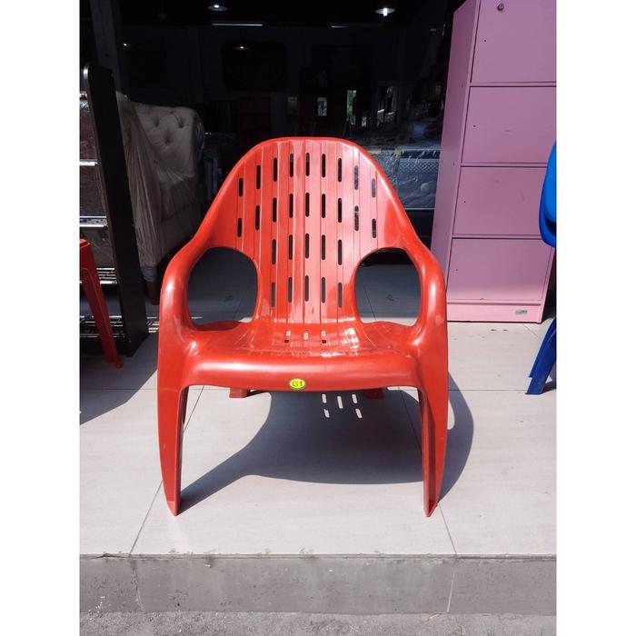 BANGKU PLASTIK SANTAI SANDARAN GREEN LEAF SWISS 1175 | RAJA PLASTIK INDONESIA