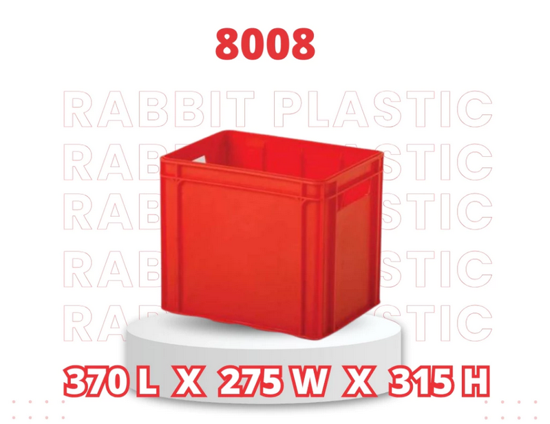 KERANJANG BOTOL RABBIT 8008 / KRAT / BOX PETI PLASTIK ISI 12 BOTOL: Solusi Praktis Penyimpanan Botol yang Kuat, Ringkas, dan Efisien