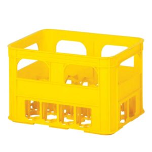KERANJANG BOTOL RABBIT 8011 / KRAT / BOX PETI PLASTIK ISI 24 BOTOL: Solusi Heavy Duty untuk Penyimpanan Botol Skala Industri