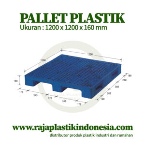 PALLET PLASTIK 120x120 RABBIT NPA-1212 UKURAN 120x120x160 CM, JUAL HARGA BERSAING | RAJA PLASTIK INDONESIA