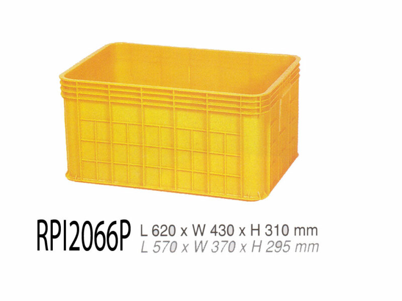 Container Box Rabbit 2066 – Keranjang Industri Plastik Rapat Serbaguna | Raja Plastik Indonesia
