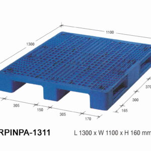 RPINPA-1311 PALLET PLASTIK RABBIT NPA-1311 UKURAN 130x110x16 CM, JUAL HARGA KOMPETITIF | PALLET PREMIUM STANDAR NASIONAL & EXPORT | RAJA PLASTIK INDONESIA