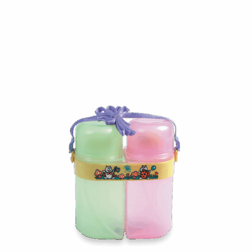 BOTOL AIR ANAK DOUBLE 2x750 ml 5080 | Jual Botol Air Minum Plastik