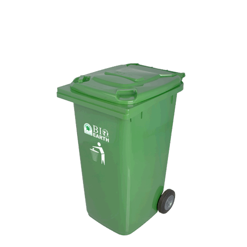 TEMPAT SAMPAH BIO DUSTBIN 240 Liter Tipe 2024 | Bak - Tong Sampah Plastik Besar Industri