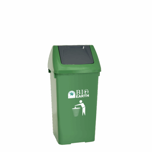 TEMPAT SAMPAH BIO DUSTBIN 60 Liter Tipe 2052 | Bak Tong Sampah Plastik Kecil Industri