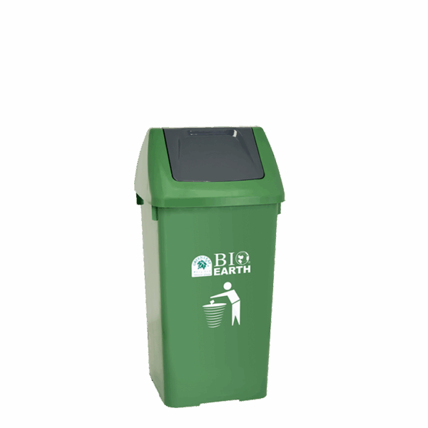 TEMPAT SAMPAH BIO DUSTBIN 60 Liter Tipe 2052 | Bak Tong Sampah Plastik Kecil Industri