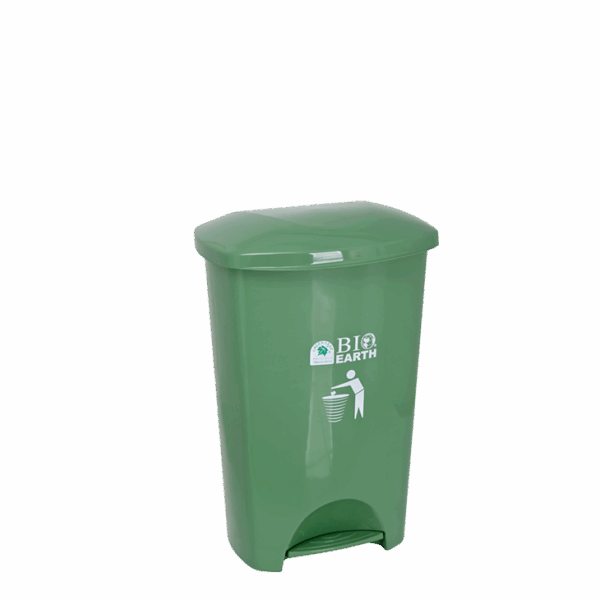 TEMPAT SAMPAH BIO DUSTBIN INJAK 42 Liter Tipe 2142 | Bak Tong Sampah Plastik Kecil Industri