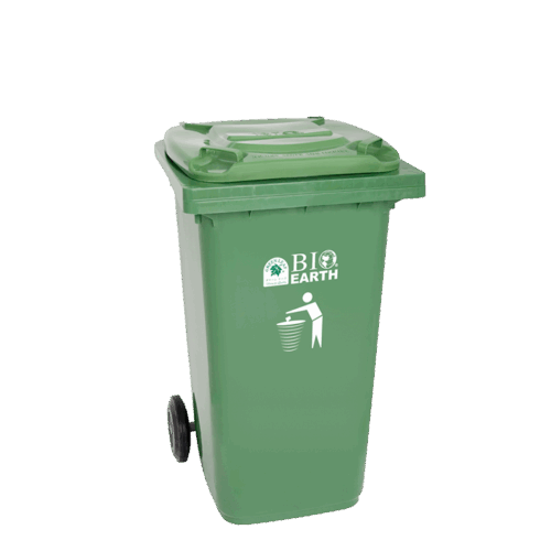 TEMPAT SAMPAH BESAR PLASTIK 180 LITER GREEN LEAF TIPE 2318