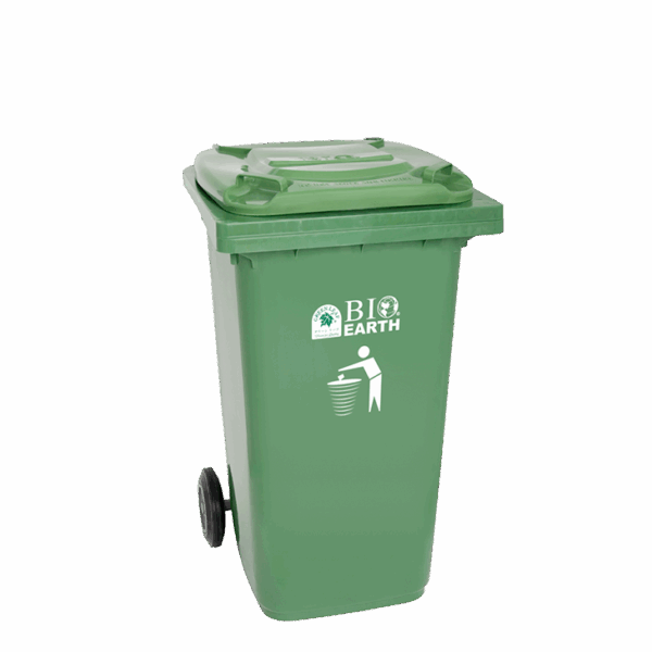 TEMPAT SAMPAH BESAR PLASTIK 180 LITER GREEN LEAF TIPE 2318