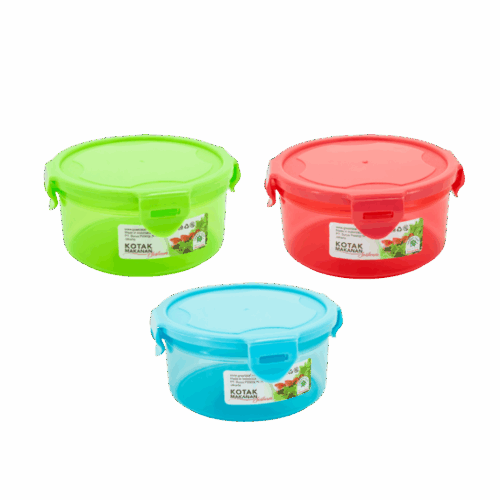 TOPLES ROTI DENGAN 4 PENGUNCI 650 ml 7176
