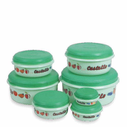 TEMPAT MAKANAN CASTELLO 7 SET 7708