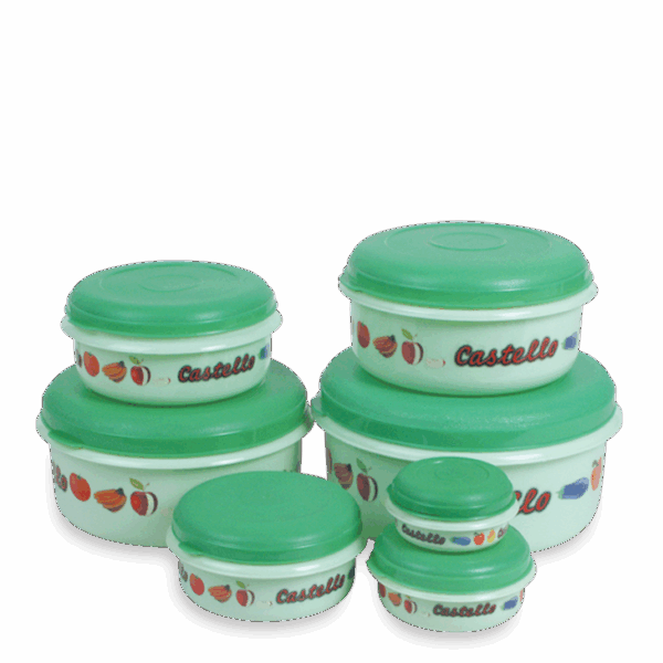 TEMPAT MAKANAN CASTELLO 7 SET 7708