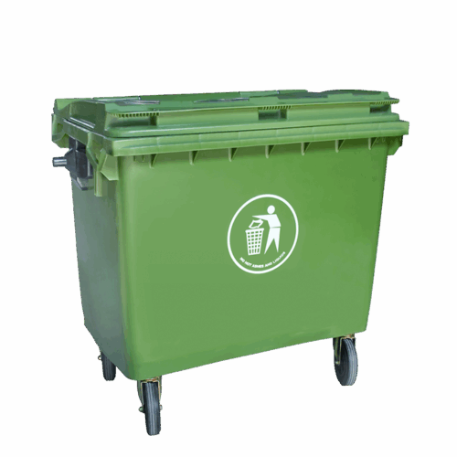 TEMPAT SAMPAH PLASTIK BESAR 660 Liter Tipe 2306 BIO DUSTBIN