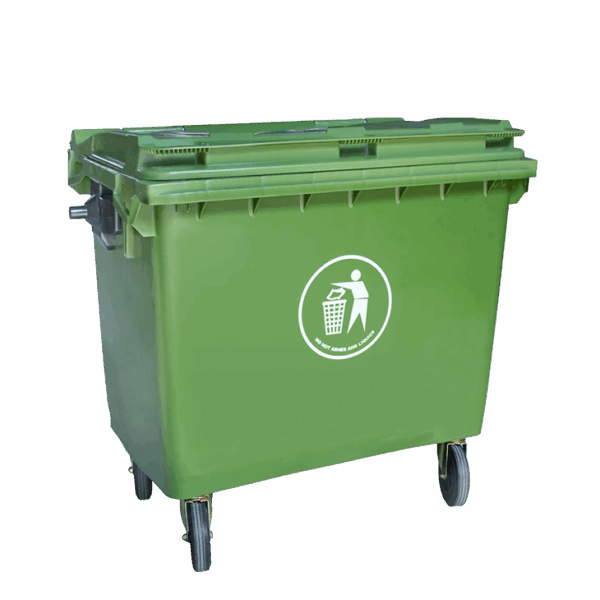 TEMPAT SAMPAH PLASTIK BESAR 660 Liter Tipe 2306 BIO DUSTBIN