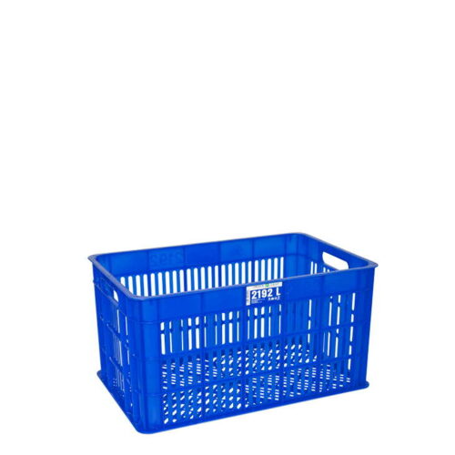 KERANJANG KONTAINER PLASTIK LUBANG GREEN LEAF 2192