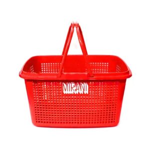 KERANJANG PLASTIK BELANJA MINIMARKET TIPE MIRANI No. 258 PUP | RAJA PLASTIK INDONESIA | JUAL HARGA GROSIR KE SELURUH INDONESIA