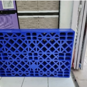 JUAL PALLET PLASTIK BARU GREEN LEAF 2601 UKURAN 120x80x14 CM