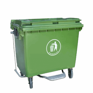 TEMPAT SAMPAH PLASTIK BESAR 660 Liter Tipe 2306 BIO DUSTBIN