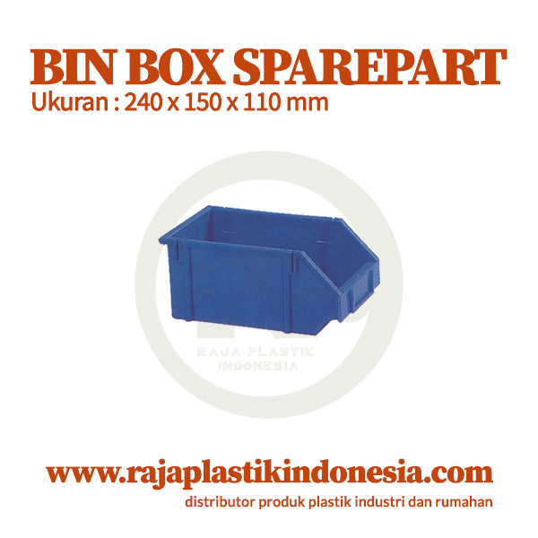 BIN BOX SPAREPART CONTAINER PLASTIK INDUSTRI RABBIT 0333 | RAJA PLASTIK INDONESIA