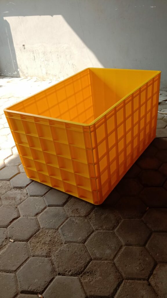 BOX CONTAINER PLASTIK UKURAN PALING BESAR RABBIT 7099 | KERANJANG INDUSTRI SERBAGUNA | UKURAN 110 x 75 x 64 cm | JUAL HARGA GROSIR KE SELURUH INDONESIA
