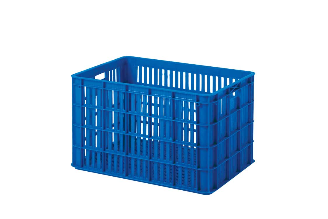 CONTAINER BOX PLASTIK JUMBO RABBIT 7007 | KERANJANG STANDAR INDUSTRI | UKURAN 68 x 49 x 42 cm | WARNA BIRU, MERAH & KUNING | JUAL HARGA GROSIR KE SELURUH INDONESIA