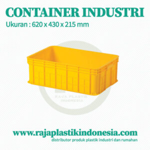Container Box Industri Rabbit 2233 – Keranjang Plastik Rapat Serbaguna | Raja Plastik Indonesia