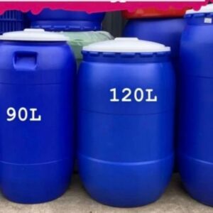 DRUM AIR PLASTIK 120 LITER + TUTUP TIPE 0512 | TONG TEMPAT WADAH