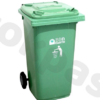 Tempat Sampah Besar 180 Liter Bio Dustbin Tipe 2318 | Bak Tong Plastik Industri