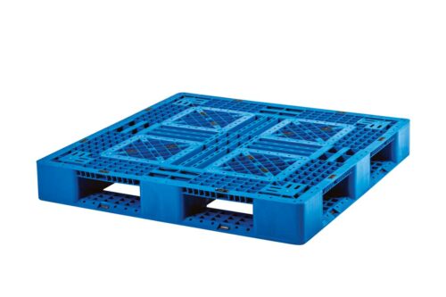 PALLET PLASTIK RABBIT NPJ-1111 UKURAN 110x110x15 CM | PALET INDUSTRI STANDAR INTERNASIONAL