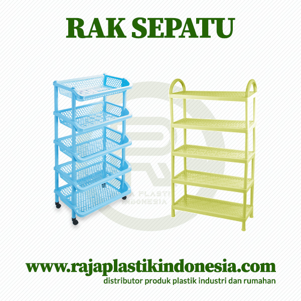 rak sepatu plastik
