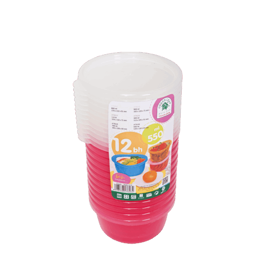 WADAH MAKANAN FRESH 550 mℓ 7626 S 12