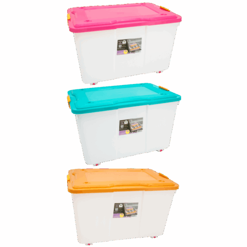 BOX KONTAINER DENGAN RODA 52ℓ LOIS 7793
