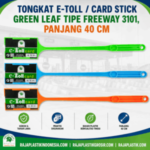 TONGKAT E-TOLL CARD STICK GREEN LEAF TIPE FREEWAY 3101 (2) TONGKAT E-TOLL / CARD STICK GREEN LEAF TIPE FREEWAY 3101 – Solusi Praktis, Aman, dan Efisien untuk Transaksi di Gerbang Tol