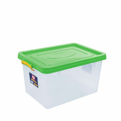 BOX CONTAINER PLASTIK SERBAGUNA 35 LITER SHINPO AQUILA – SIP135 CB35 | UKURAN 49 x 33 x 27 CM | JUAL HARGA GROSIR KE SELURUH INDONESIA | MINIMAL PEMBELIAN 1 PACK ISI 6 PCS