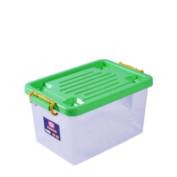 BOX CONTAINER KECIL PLASTIK SERBAGUNA 30 LITER SHINPO TIPE CHOICE – SIP109 PL CB30 | UKURAN 48 x 31 x 25 cm | JUAL HARGA GROSIR KE SELURUH INDONESIA