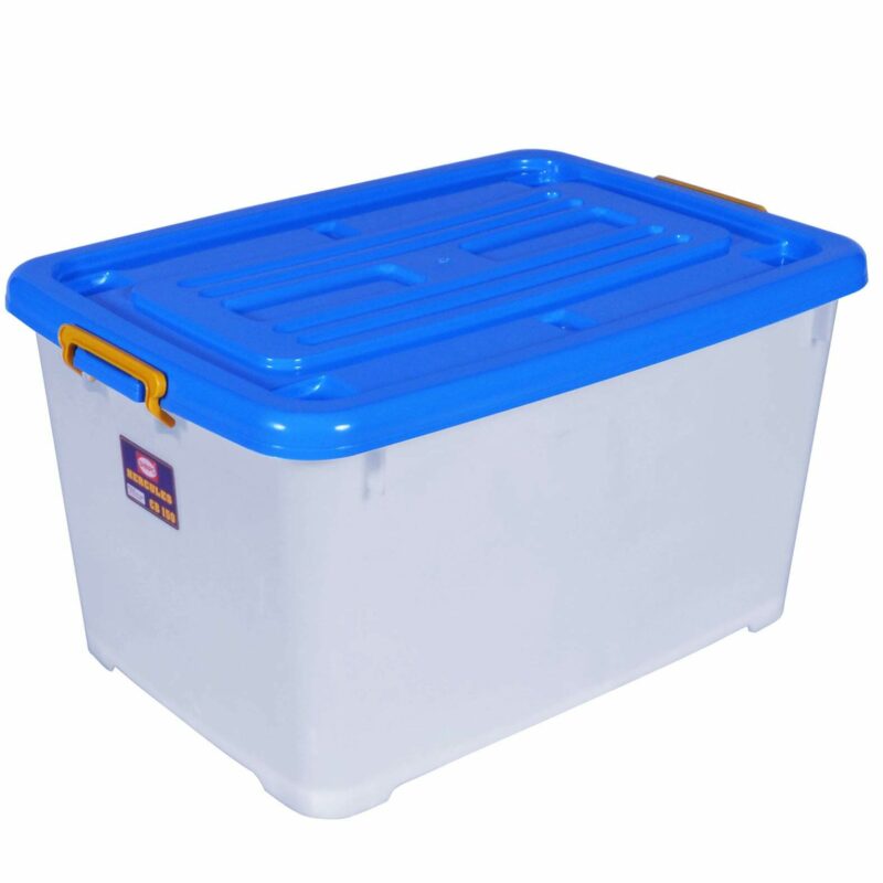 CONTAINER BOX PLASTIK BESAR 150 LITER SHINPO HERCULES – SIP 119 CB 150: Box Penyimpanan Jumbo Kuat & Multifungsi untuk Rumah Tangga, Gudang, dan Industri