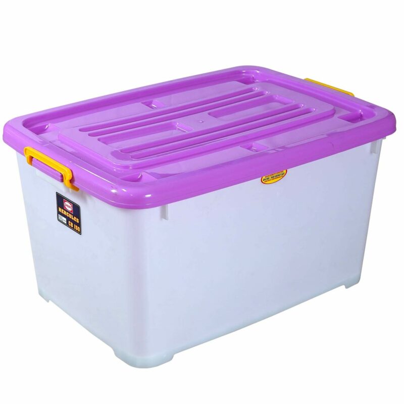CONTAINER BOX PLASTIK BESAR 150 LITER SHINPO HERCULES – SIP 119 CB 150: Box Penyimpanan Jumbo Kuat & Multifungsi untuk Rumah Tangga, Gudang, dan Industri