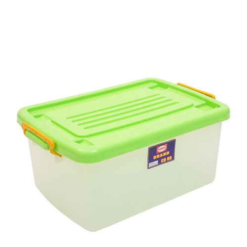 CONTAINER BOX 50 LITER PLASTIK SHINPO TIPE GRAND – SIP124 CB50 | UKURAN 60x41x26,5 CM | Pilihan Tepat untuk Penyimpanan Serbaguna