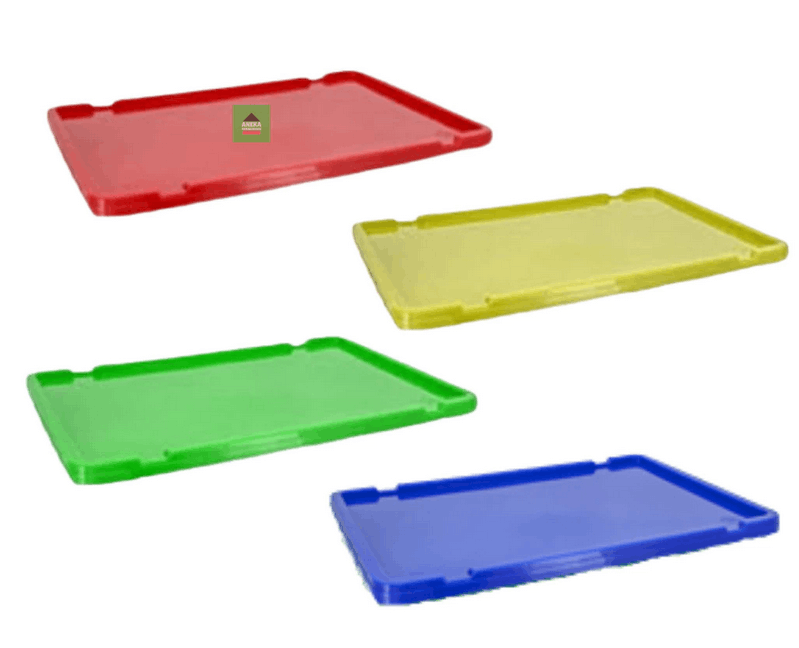 Industrial Container Lid / Tutup Tipe 2229 Green Leaf Untuk Box Container Tipe 2227, 2228, 2290, 2291, 2292 & 2293 | Raja Plastik Indonesia