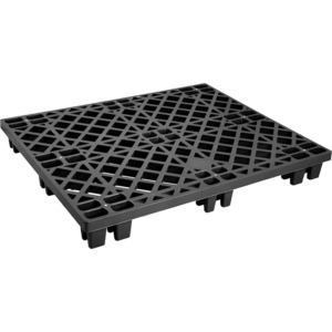 PALLET PLASTIK HITAM SINGLE ATARI TIPE 9704 UKURAN 120x100x14 CM