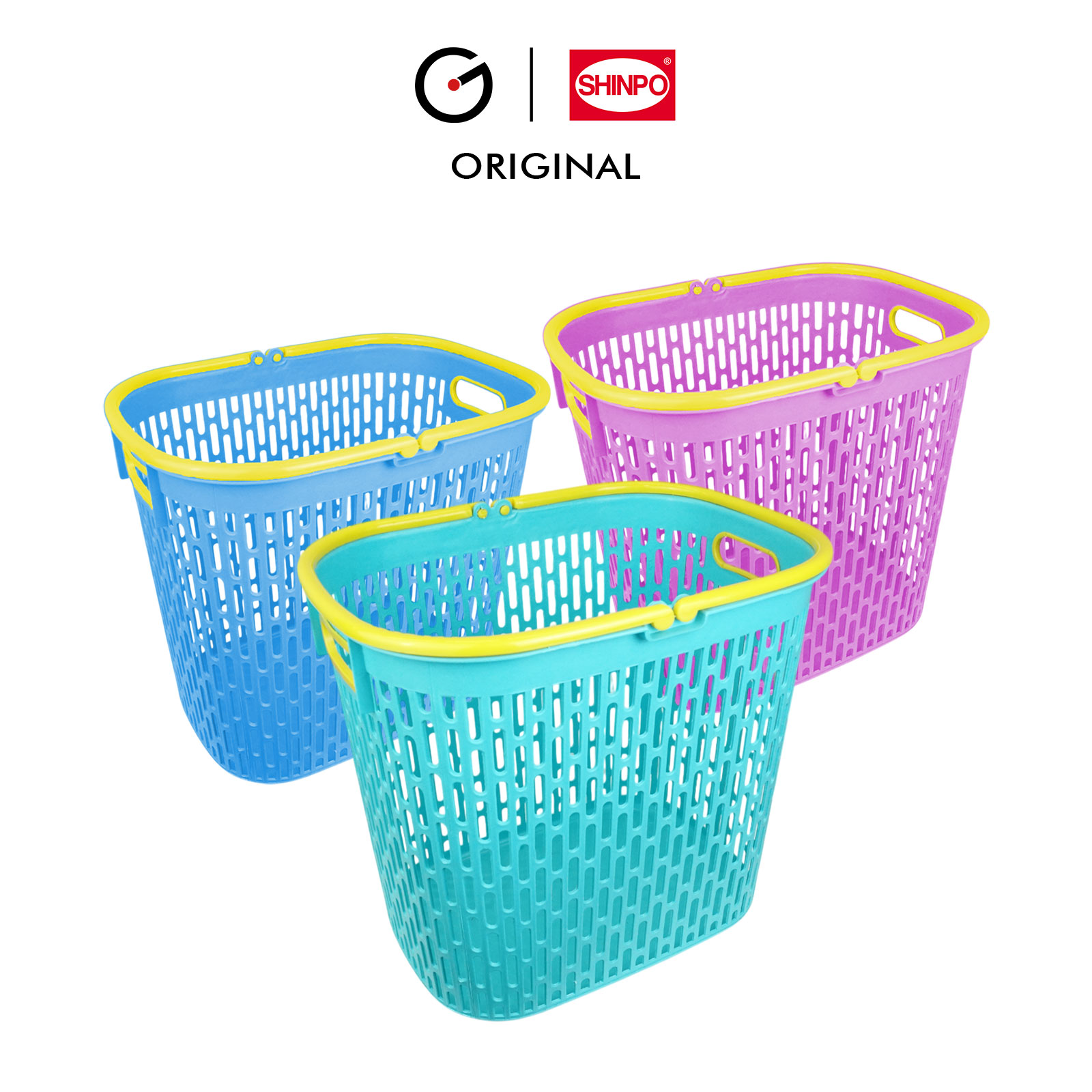 Keranjang Plastik Belanja Pasar Jinjing Shinpo Convenient – SIP 331 | Raja Plastik Indonesia